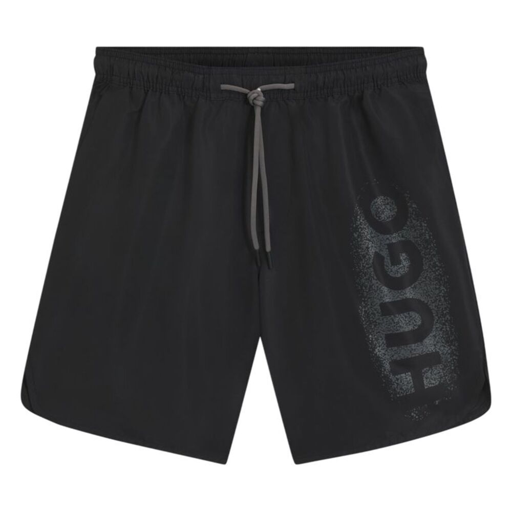 Hugo Mens Spray Quick Dry Swim Shorts / Black